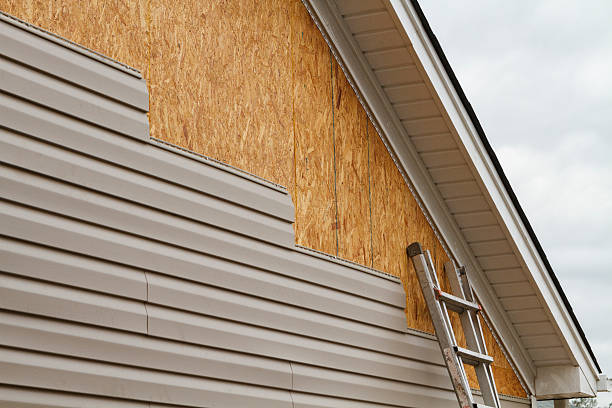 Professional Siding Replacement technician working in Walnut Cove, NC